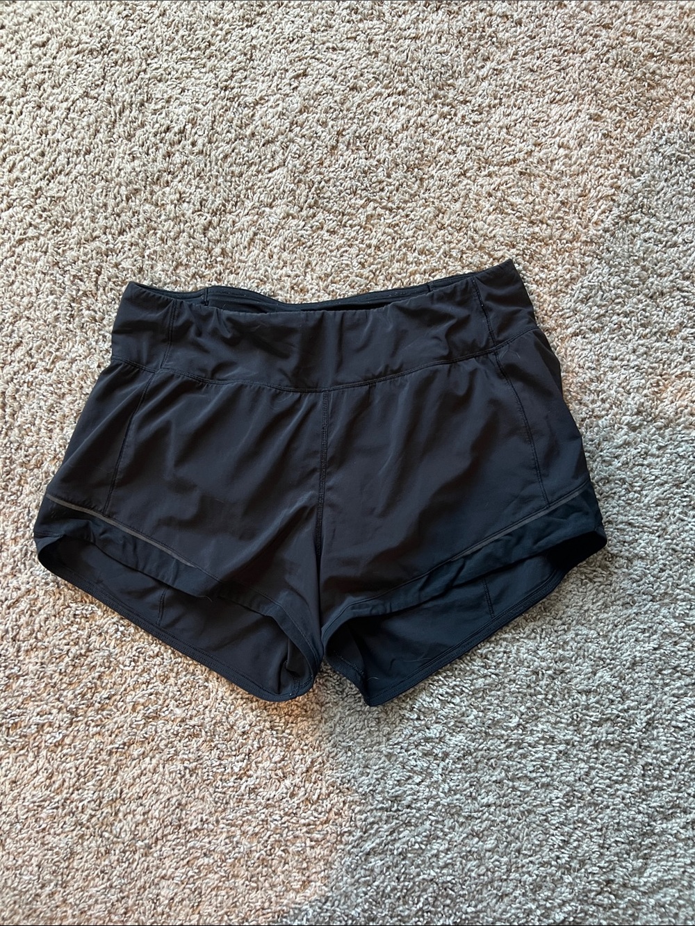 lululemon athletica Black Athletic Shorts